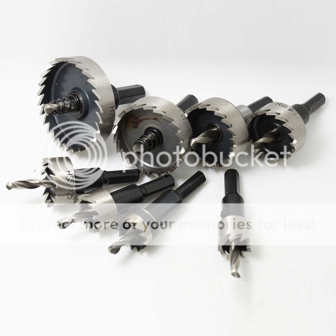 16mm 53mm HSS Metal Holesaw Drill Bit Hole Saw Stainless Steel Cutter